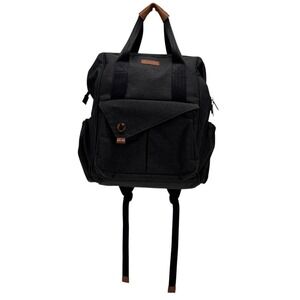 Hap Tim - Wallababy Baby Diaper Bag Backpack Black (No Changing‎ Pad Included)
